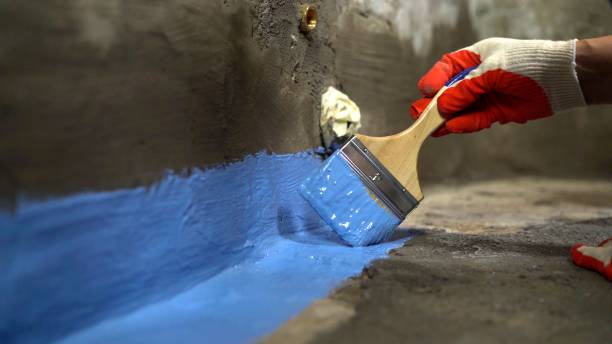 Commercial Waterproofing project at a Perkinsville, NY business property by SJ Waterproofing Pros